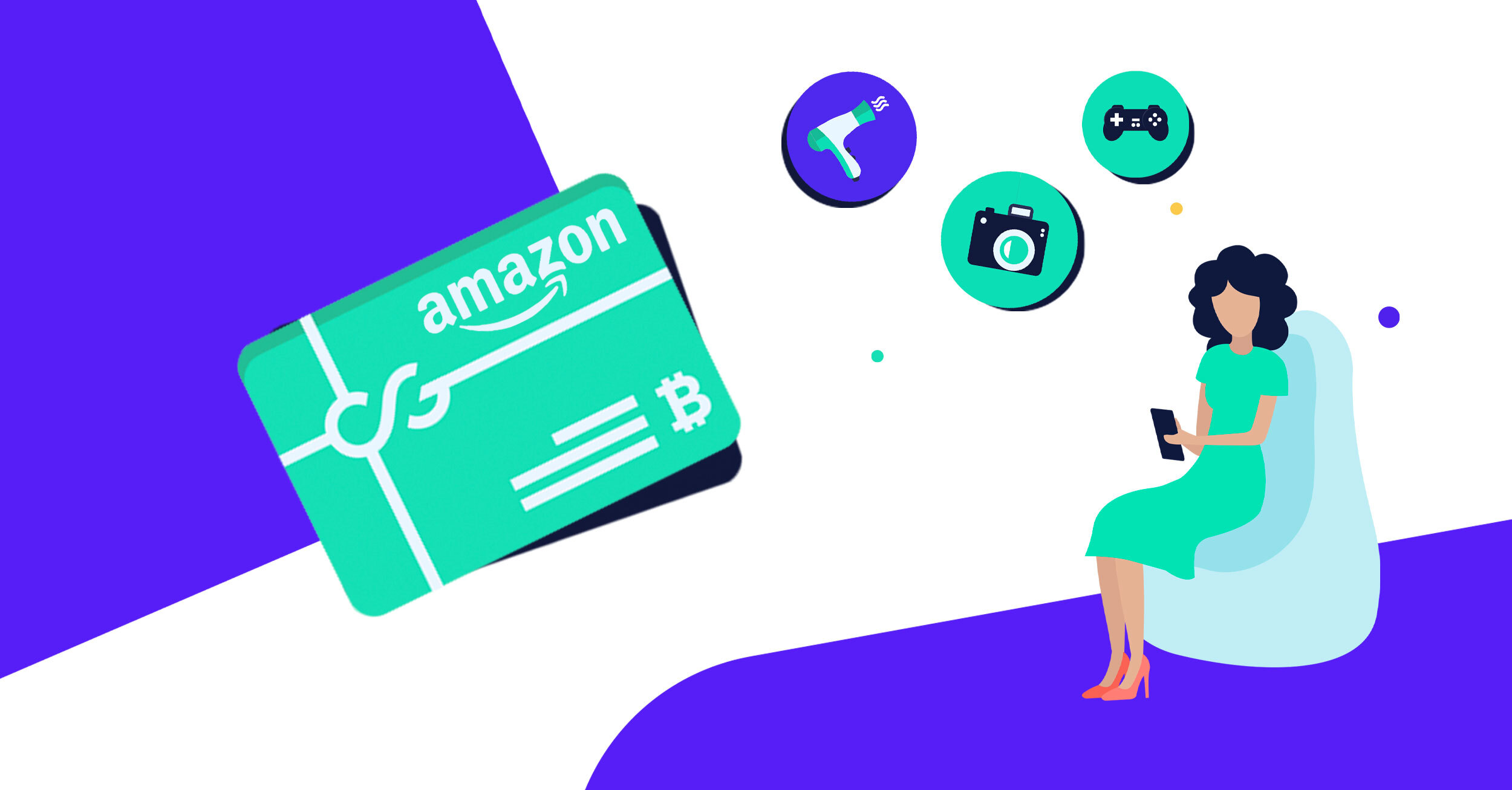 amazon dovanų kortelė crypto