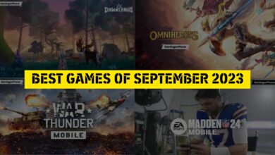 Best Mobile Games September 2023