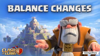 Clash of Clans cover, Clash of Clans September 2023 Balance Changes
