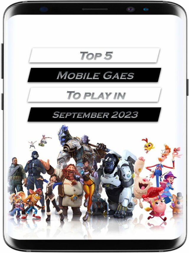 Top 5 Best Mobile Games September 2023 Edition