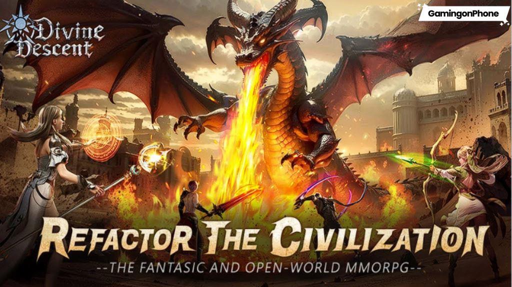 Divine Descent Dragon Refractor Civilization Game Guide Cover