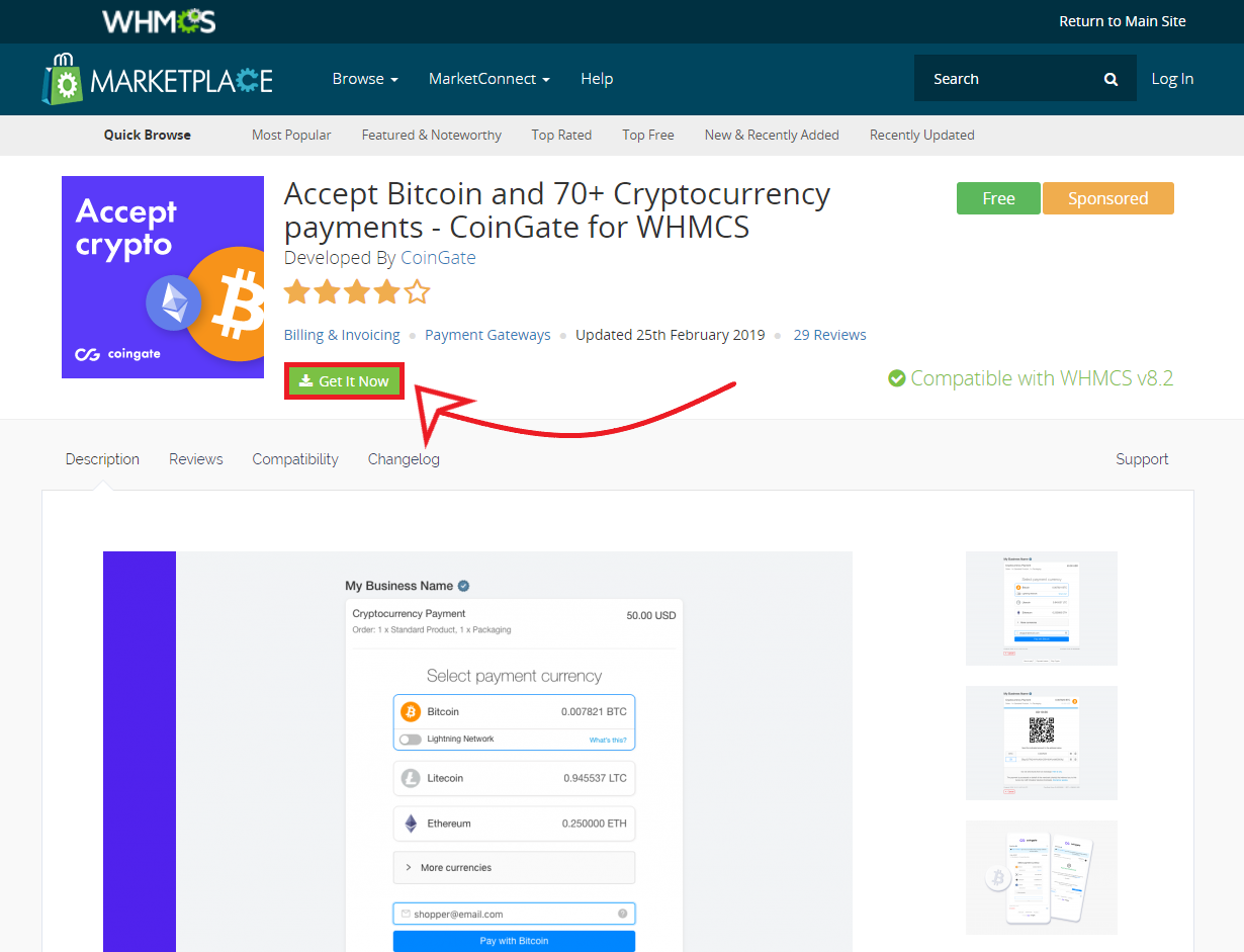 whmcs crypto plugin descargar